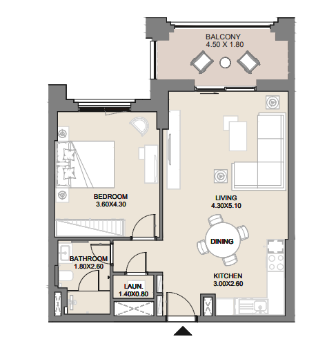 TYPE A1 1,2,3,4 FLOORS